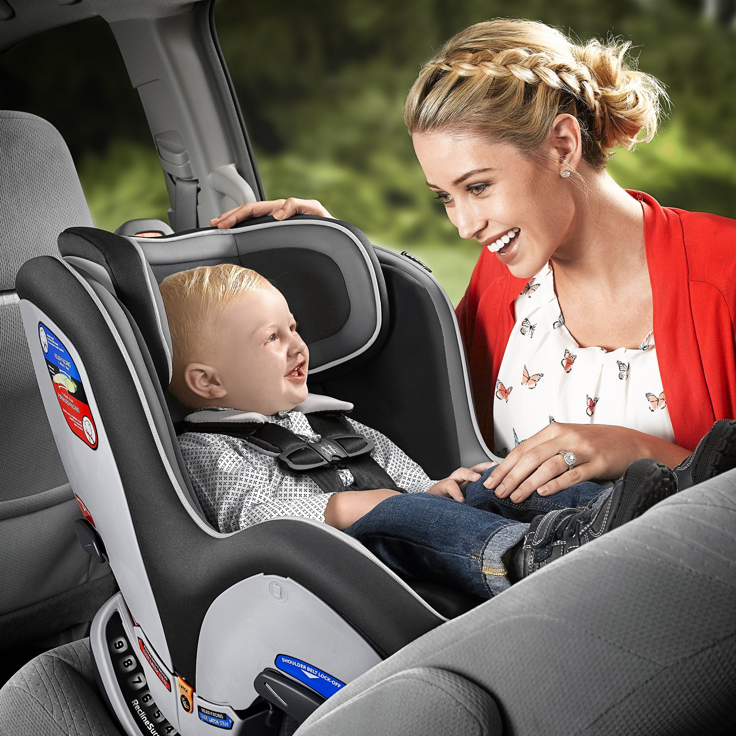 NextFit iX Zip Convertible Car Seat, Traction