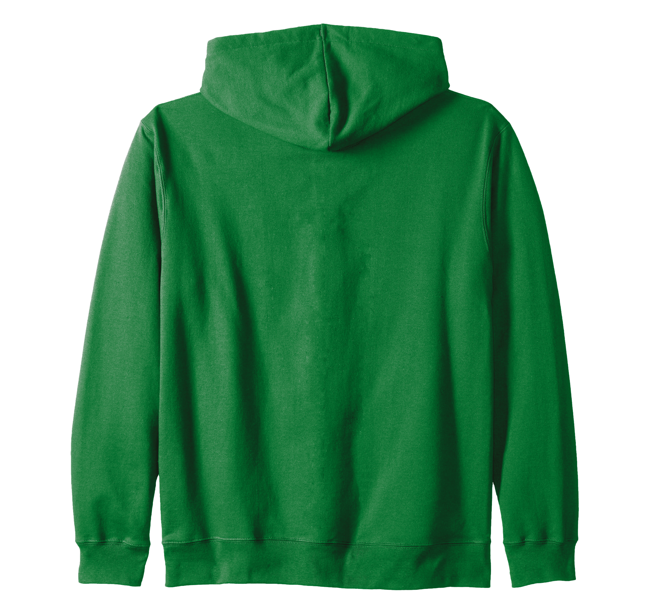 St. Patrick's Day Shamrock Grille Green (Front/Back) Zip Hoodie